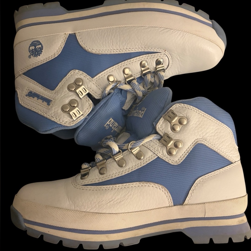 Timberland Blue and White Athletic Shoes - Picture 2 of 5
